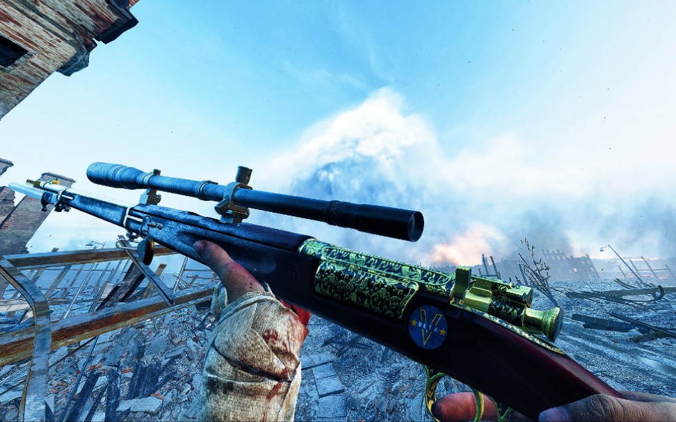 战地5枪械推荐#2 克拉格·乔根森狙击枪 开颅器