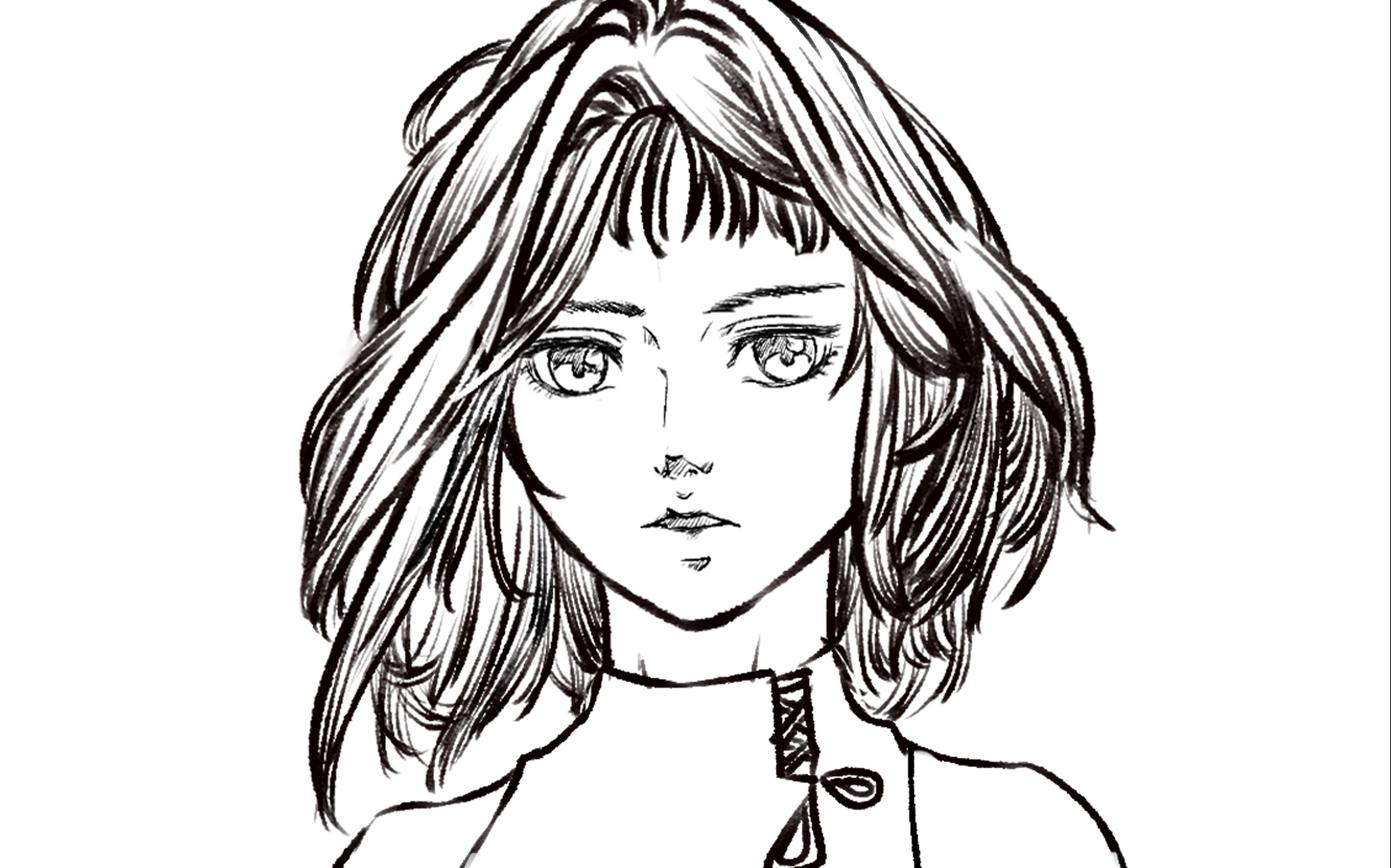 sxssai2板绘绘画过程练习了一手漫画