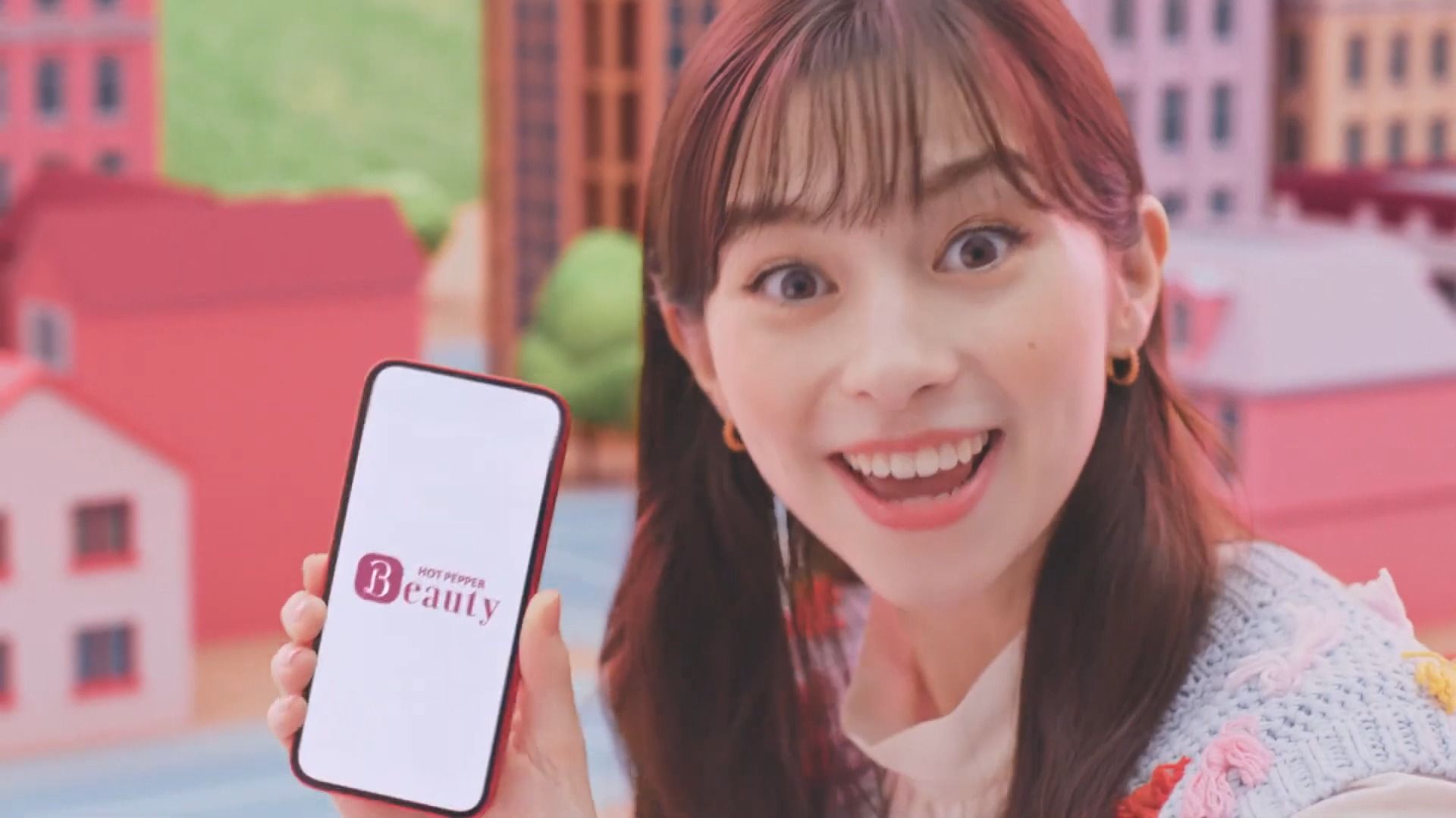 中条彩未教你搜美容院 仿佛置身小人国 hot pepper beauty新cm