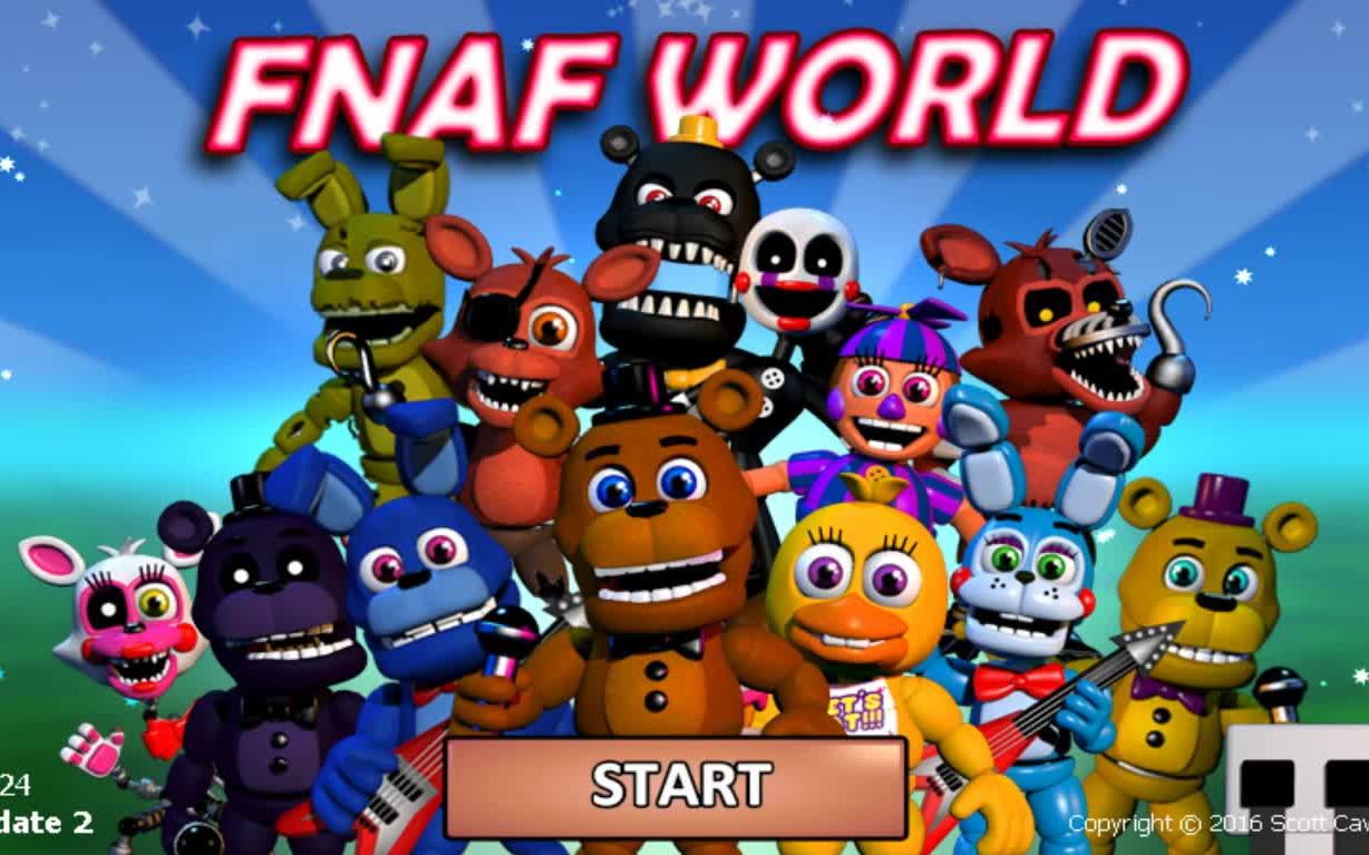 [图]FNaF World 破解存档