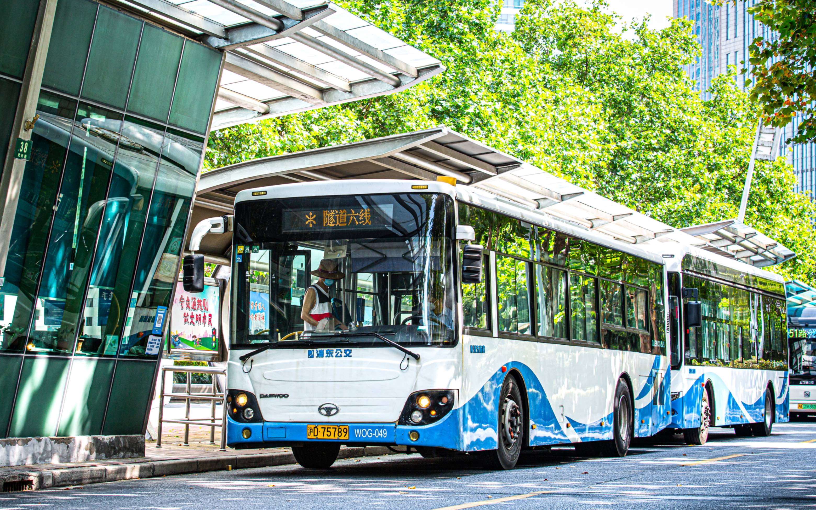 上海公交隧道六线w0g走行视频