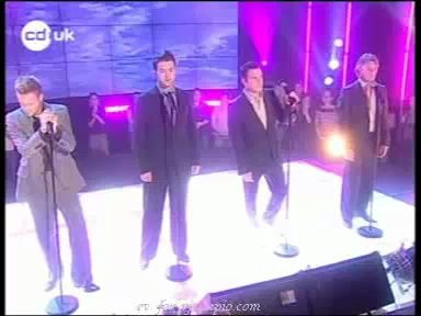 [图]【WESTLIFE】When You Tell Me That You Love Me (Live at CDUK)