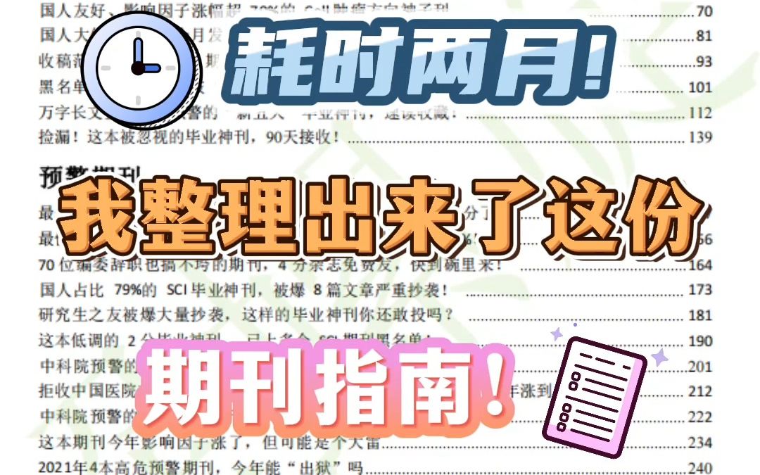 SCI投稿如何选刊“性价比”最高?【选刊指南】为你指点迷津哔哩哔哩bilibili