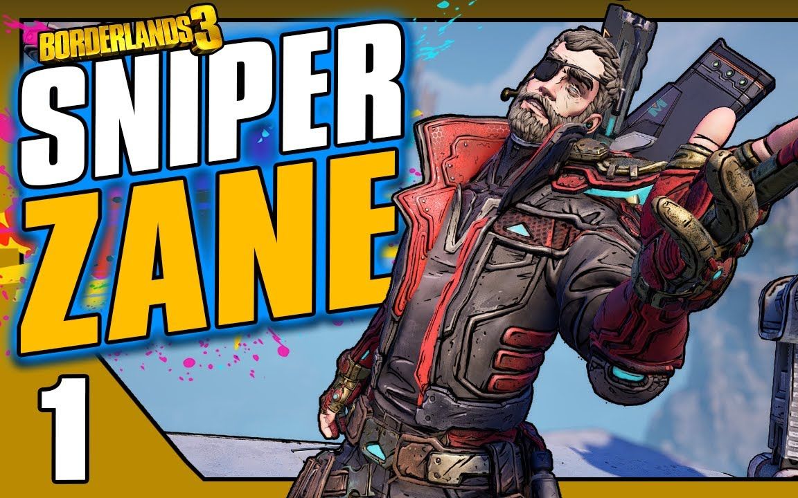 [ki11er six]《无主之地3》2021-03 狙击手赞恩 sniper zane episode