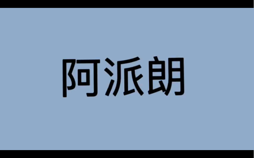 哲学词条|第127条|总类|什么是阿派朗?哔哩哔哩bilibili