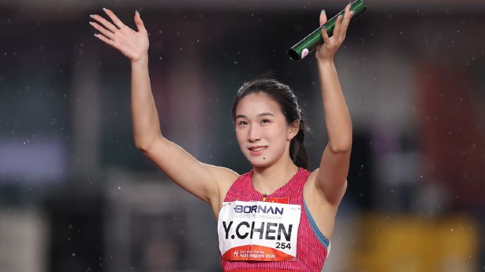 17岁追风少女陈妤颉！亚运3金1银