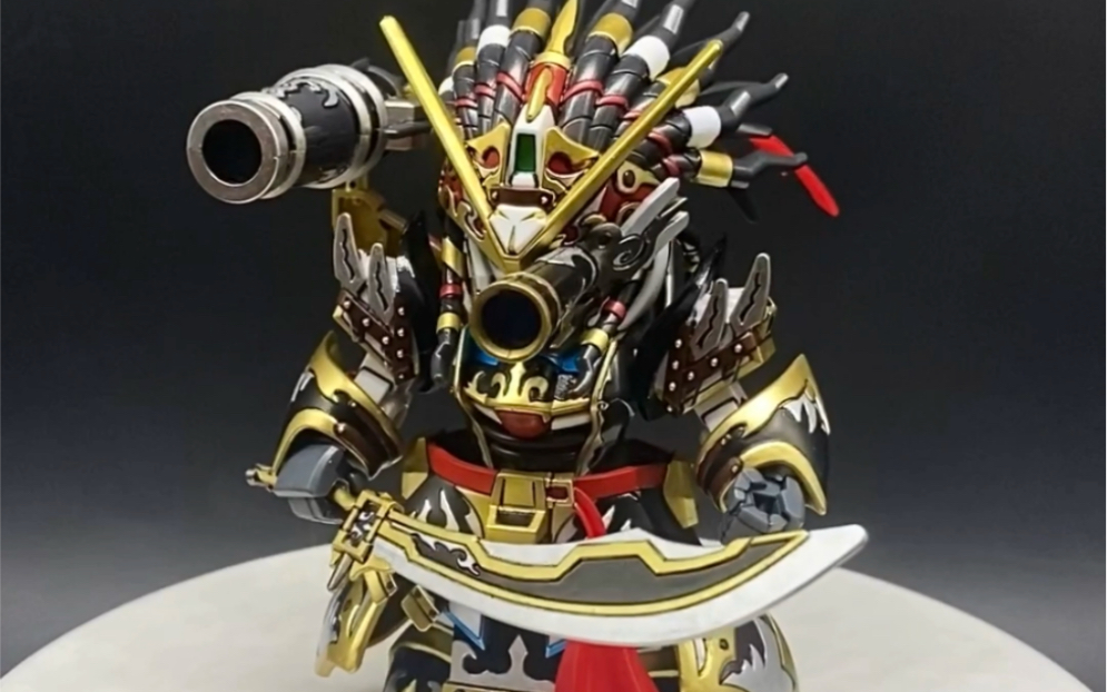 万代sd高达 爱德华2v(金属色版)sd高达世界群英集 上海客户定制成品