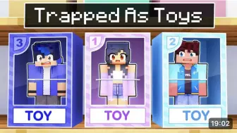 Download Video: We're Trapped As TOYS In Minecraft!