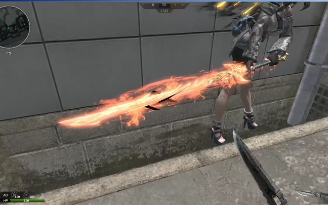 逆战史上最炫酷的掉落草薙剑在猎场一个右键技能死一片精英怪