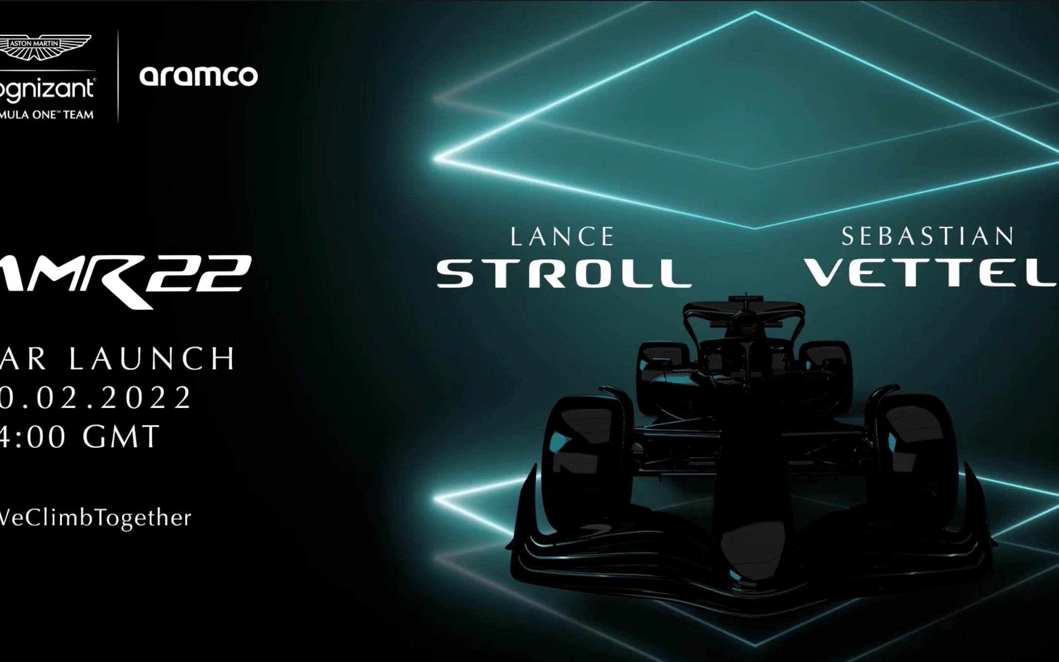 阿斯顿马丁aramco cognizant车队2022年度f1发布会(hypercar部分)