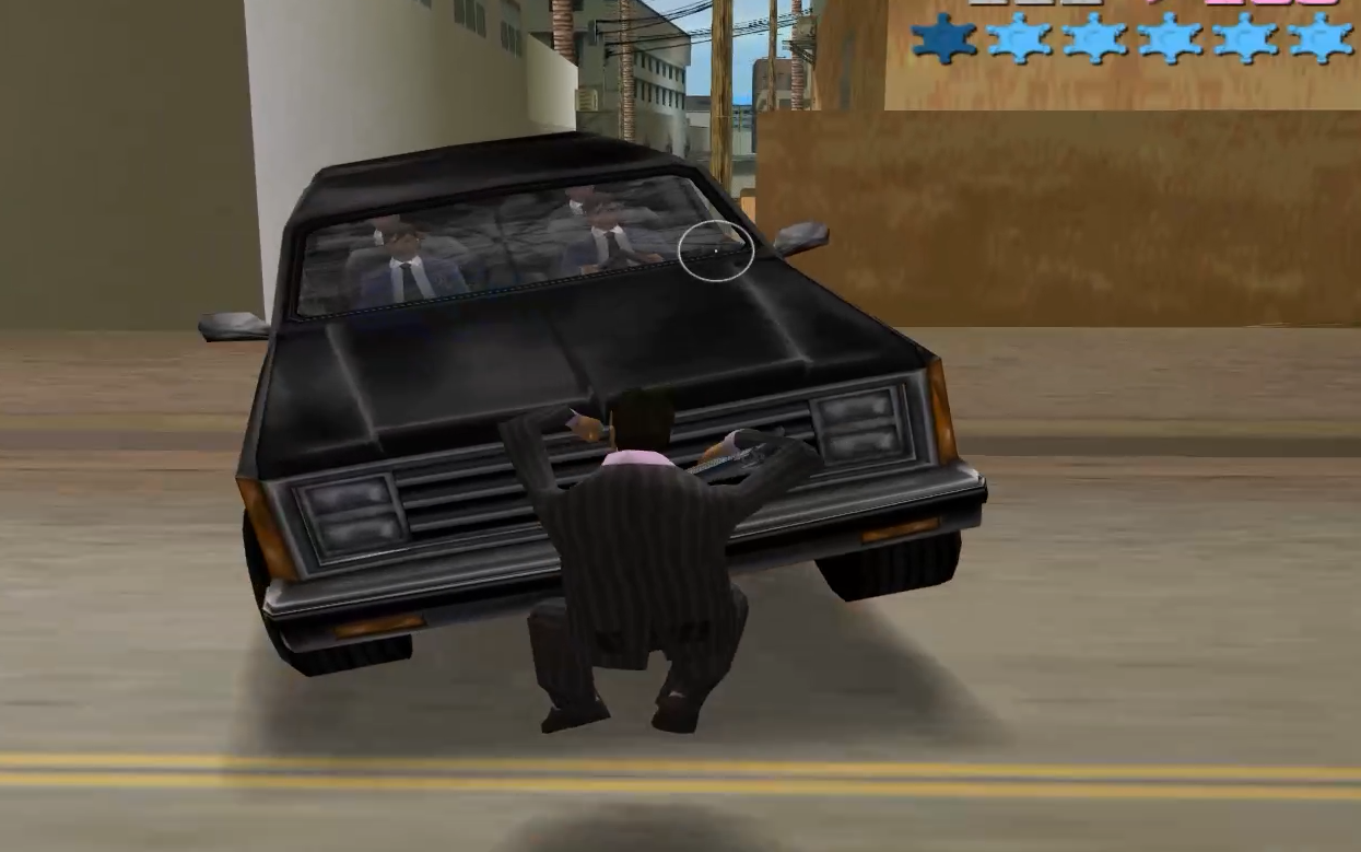 罪恶都市不进喷漆店如何消除六星通缉?