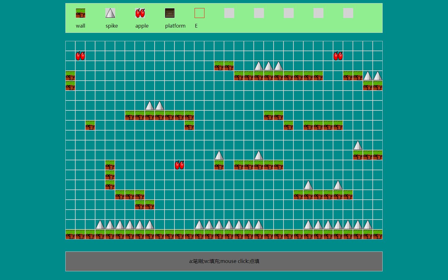 JavaScript制作 i wanna 类地图编辑器哔哩哔哩bilibili