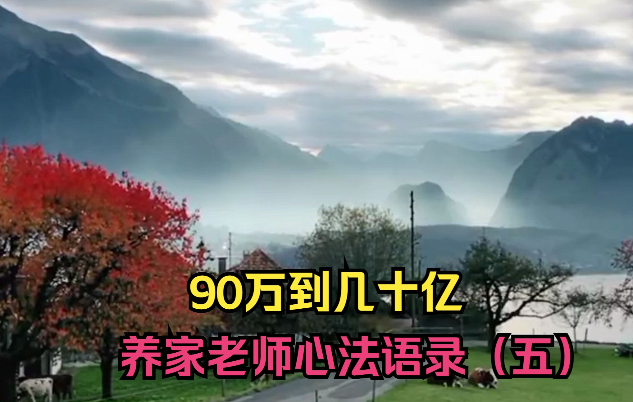 90万到40亿,短线交易圣杯,游资大佬炒股养家谈短线交易技巧(五),周末继续悟道学习哔哩哔哩bilibili