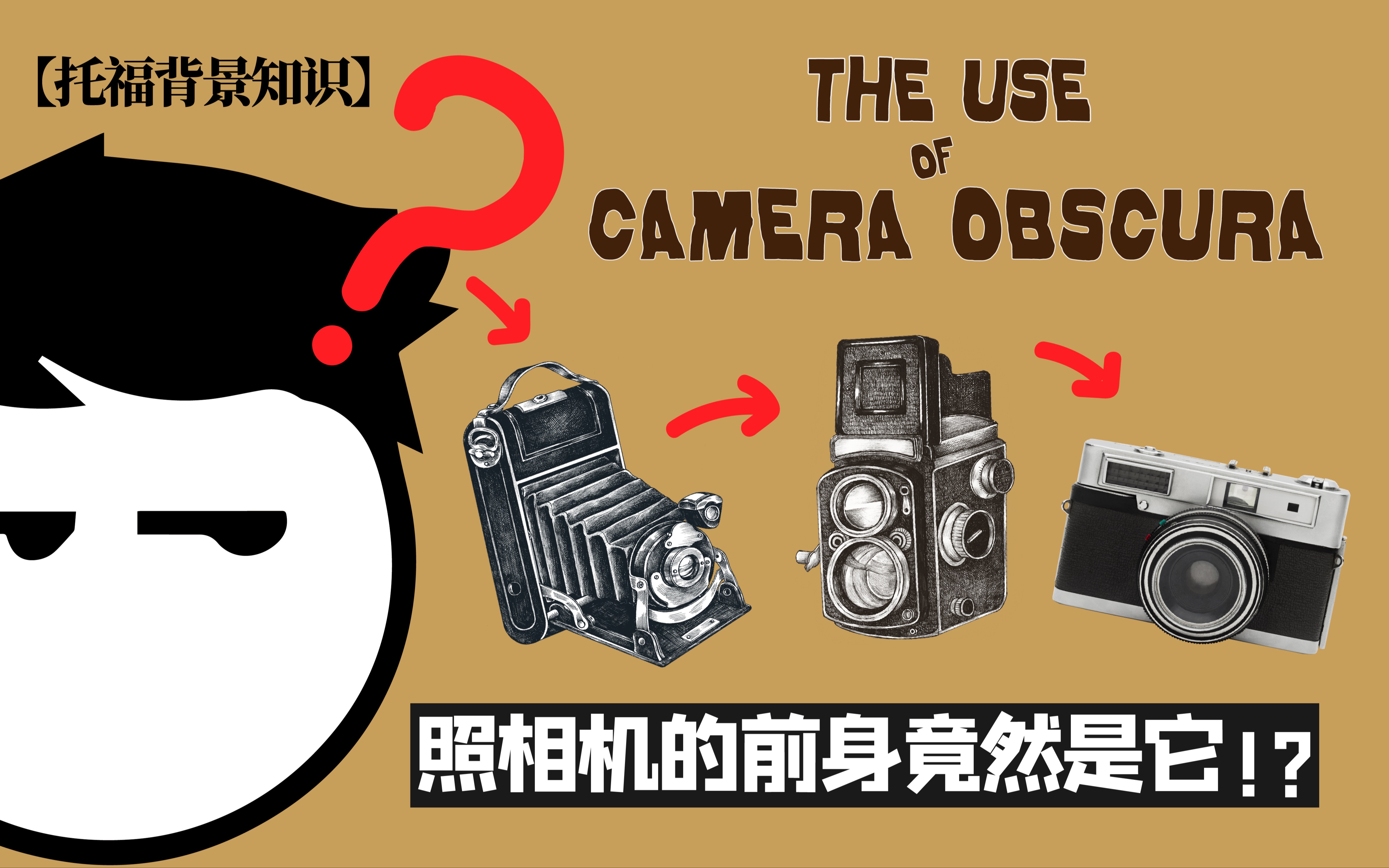 相机的前身竟然是它?!the Use of Camera Obscura ——【托福背景知识】哔哩哔哩bilibili