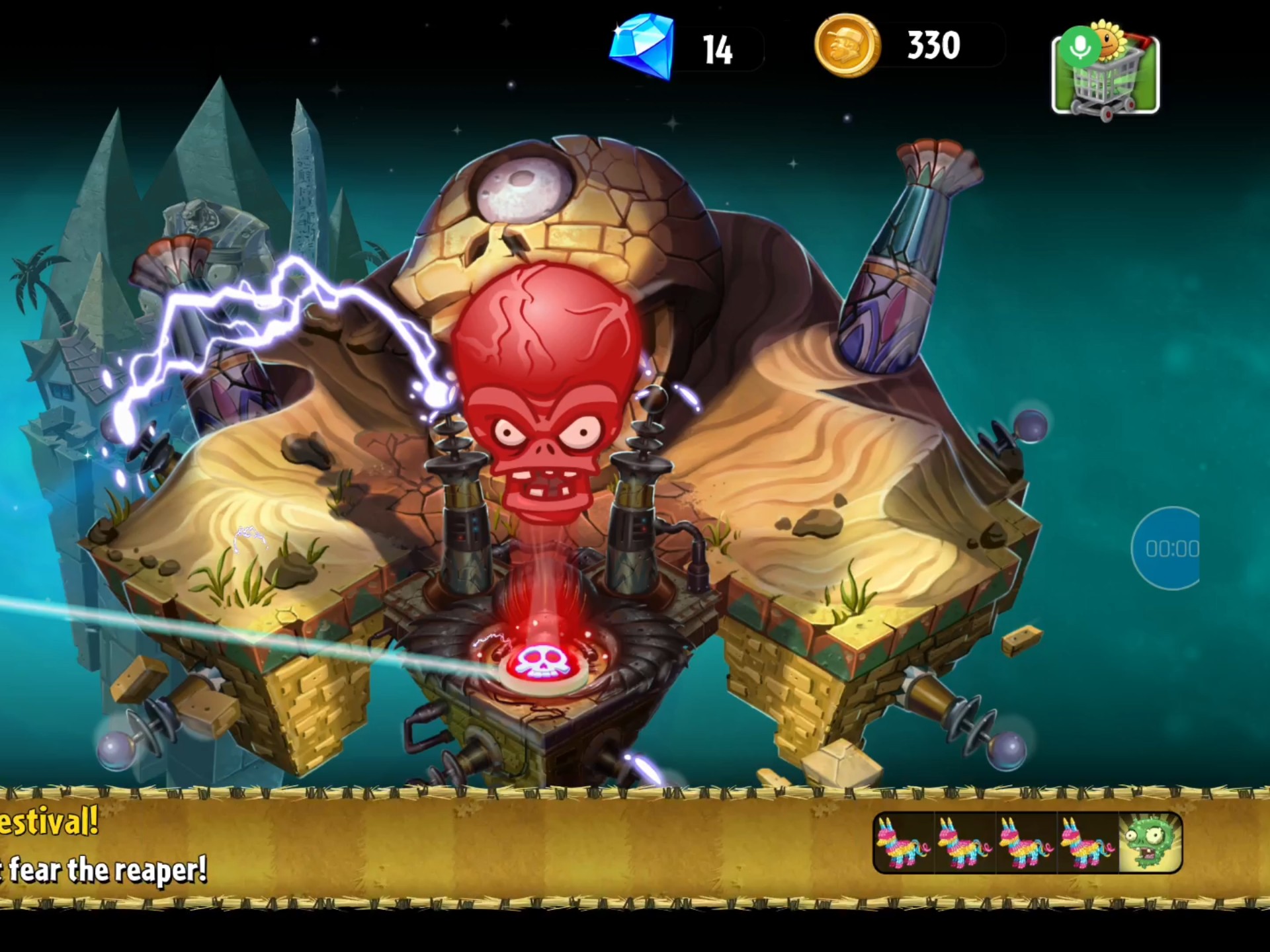 pvz2返茂版神秘埃及第35天僵王博士