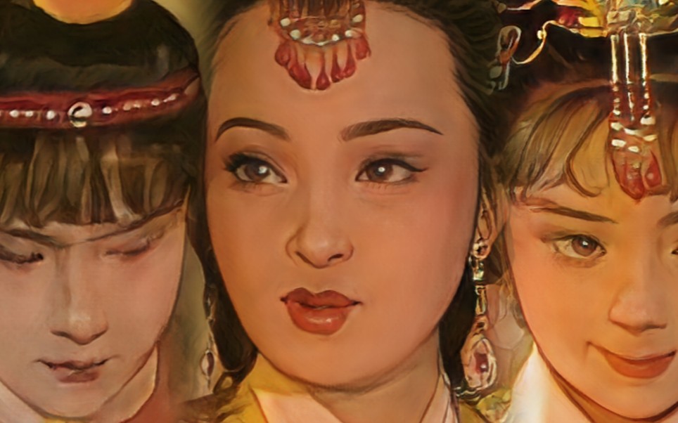 动漫版—元妃省亲,贾宝玉与姐妹们作诗