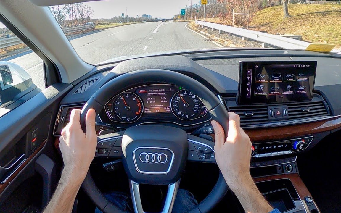 「第一视角」改变到底大不大?中期改款 奥迪q5 45tfsi(美规) 美国小哥