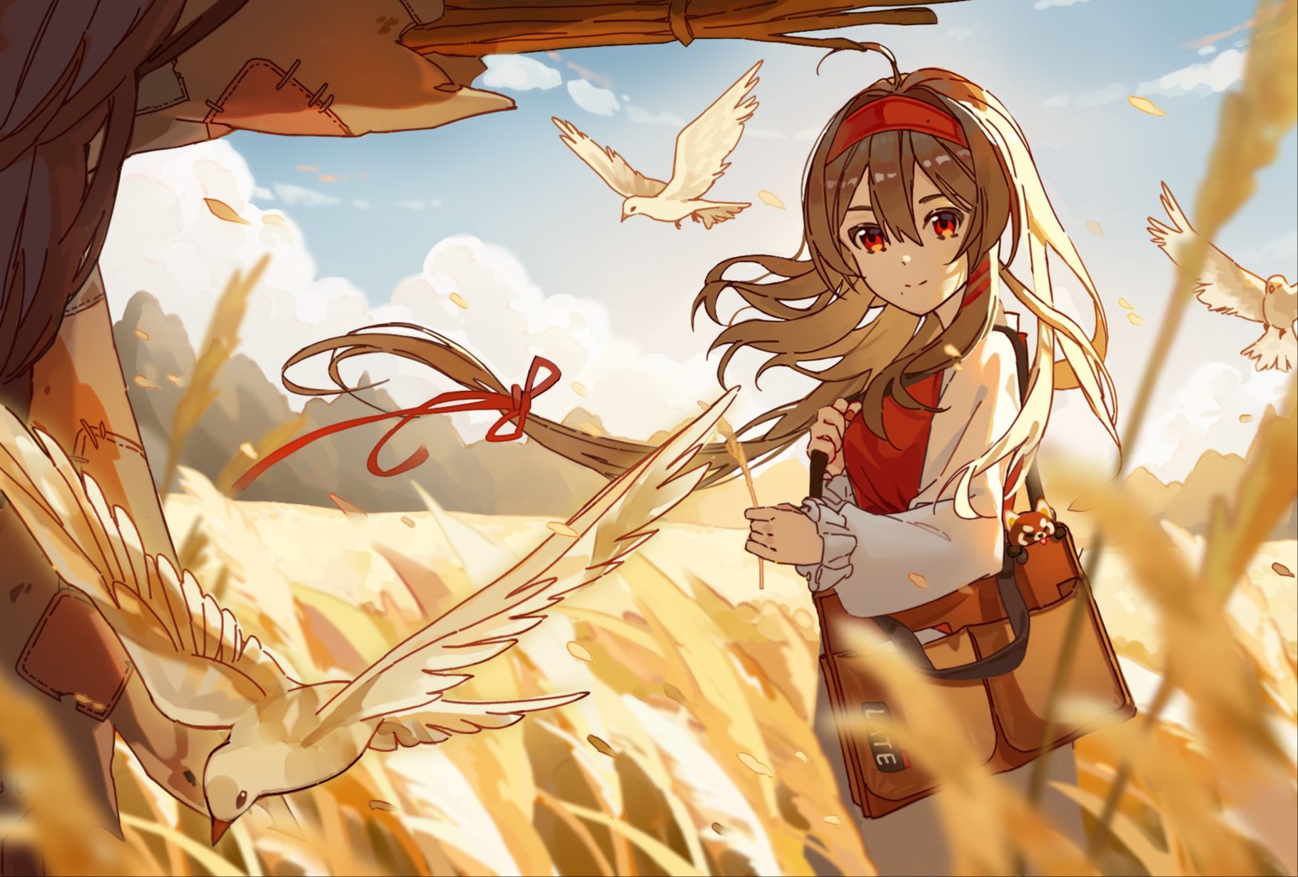 【动态壁纸】乐正绫九周年百日绘企划-我的稻草人