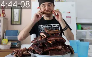 Download Video: 【Matt stonie】美国大胃王小哥哥花了1000多rmb吃了100多块猪排！！弟弟今天也有口福哦