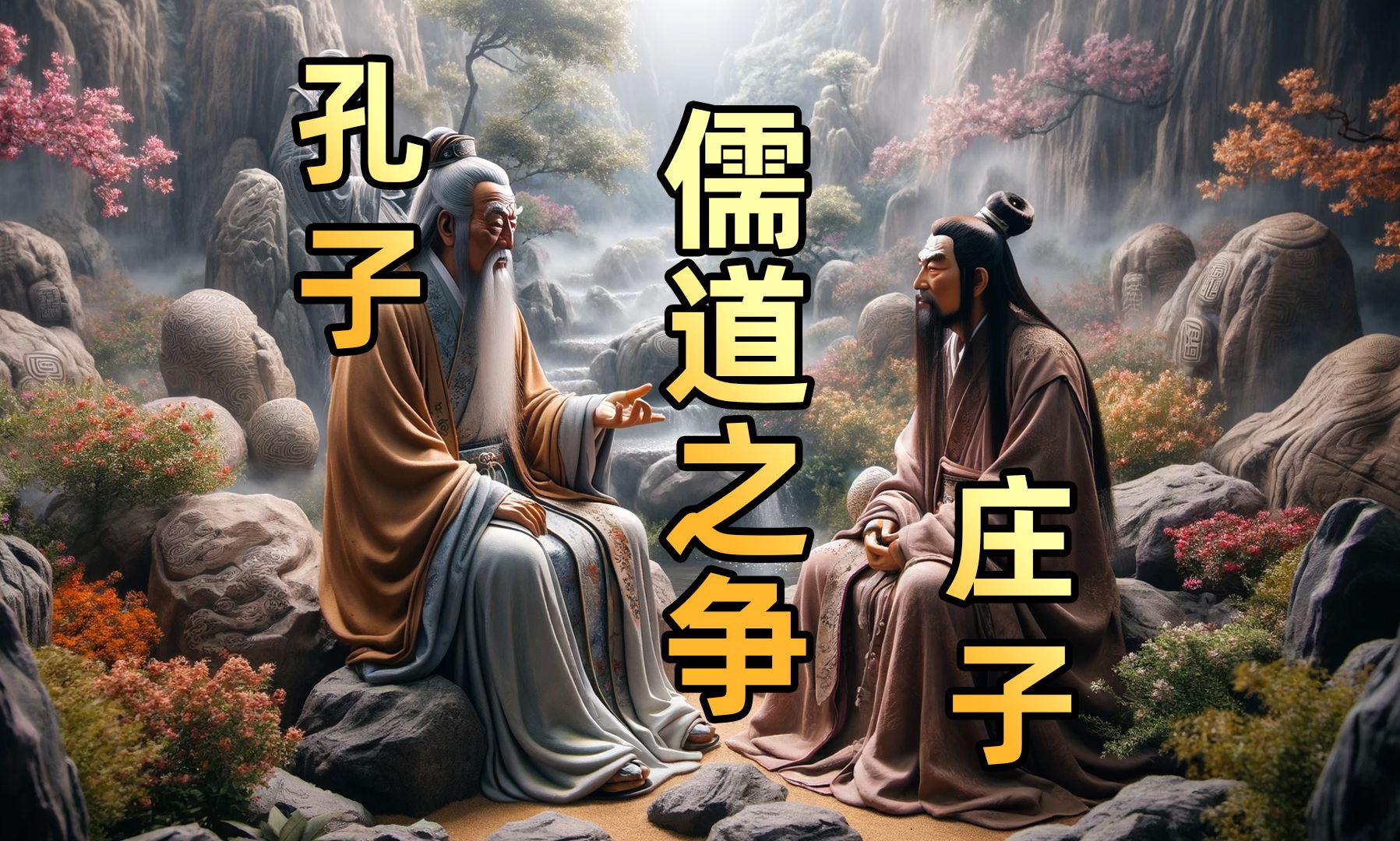 当孔子遇到庄子-儒道之争