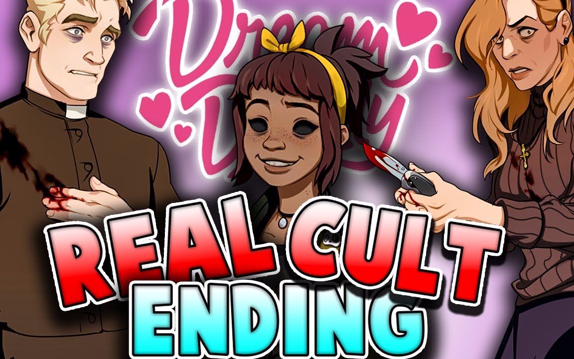 【nomix】《dream daddy》(cult ending)不要再迷恋金发小帅哥了!