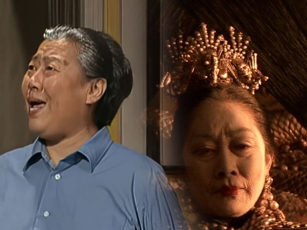 陈大妈唐纪琛为《末代皇帝》中的慈禧做中文配音,你听出来了吗?