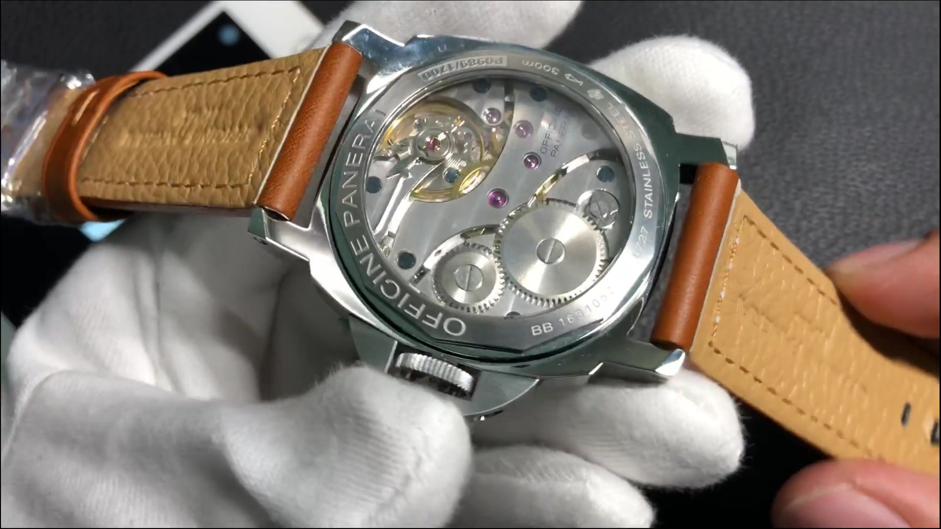 【老黑评表】n厂沛纳海111手动机械表视频评测_哔哩哔哩 (゜-゜)つロ