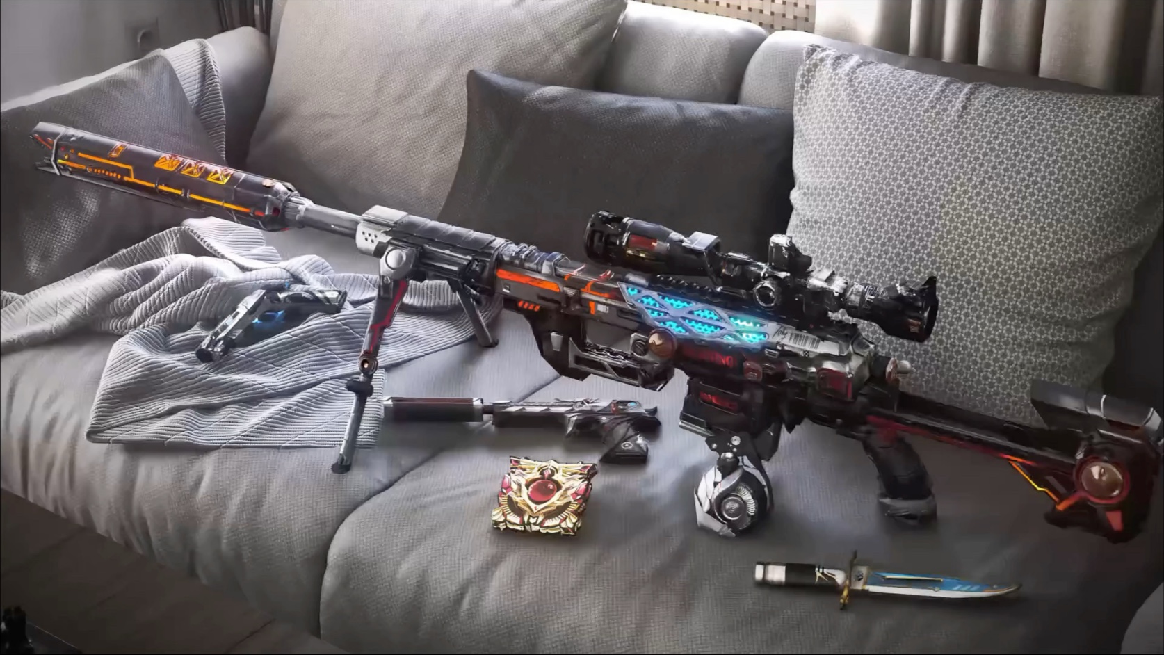 双传说灵眸搭配6烈龙精品爆破小号没人喜欢?#cf#穿越火线#游戏