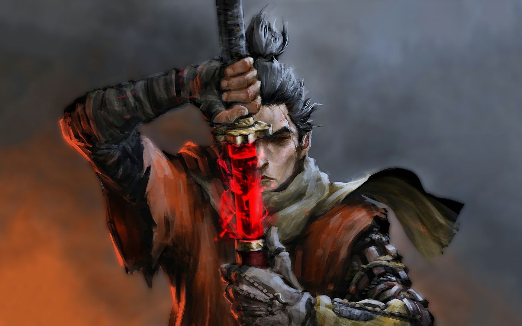 【只狼】手残玩家双难钢刀义父_哔哩哔哩_bilibili