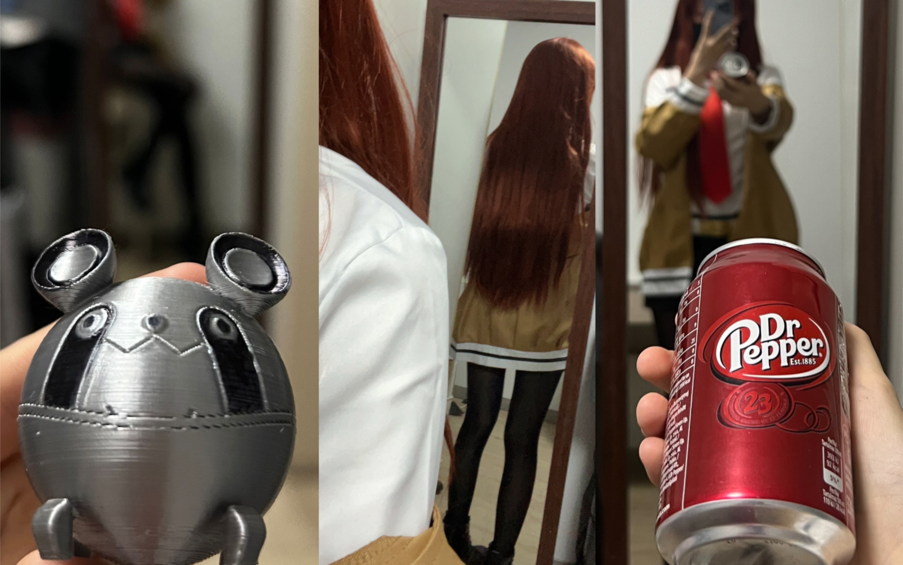 红发 傲娇 天才少女 喜欢喝胡椒博士 捡到一个金属乌帕