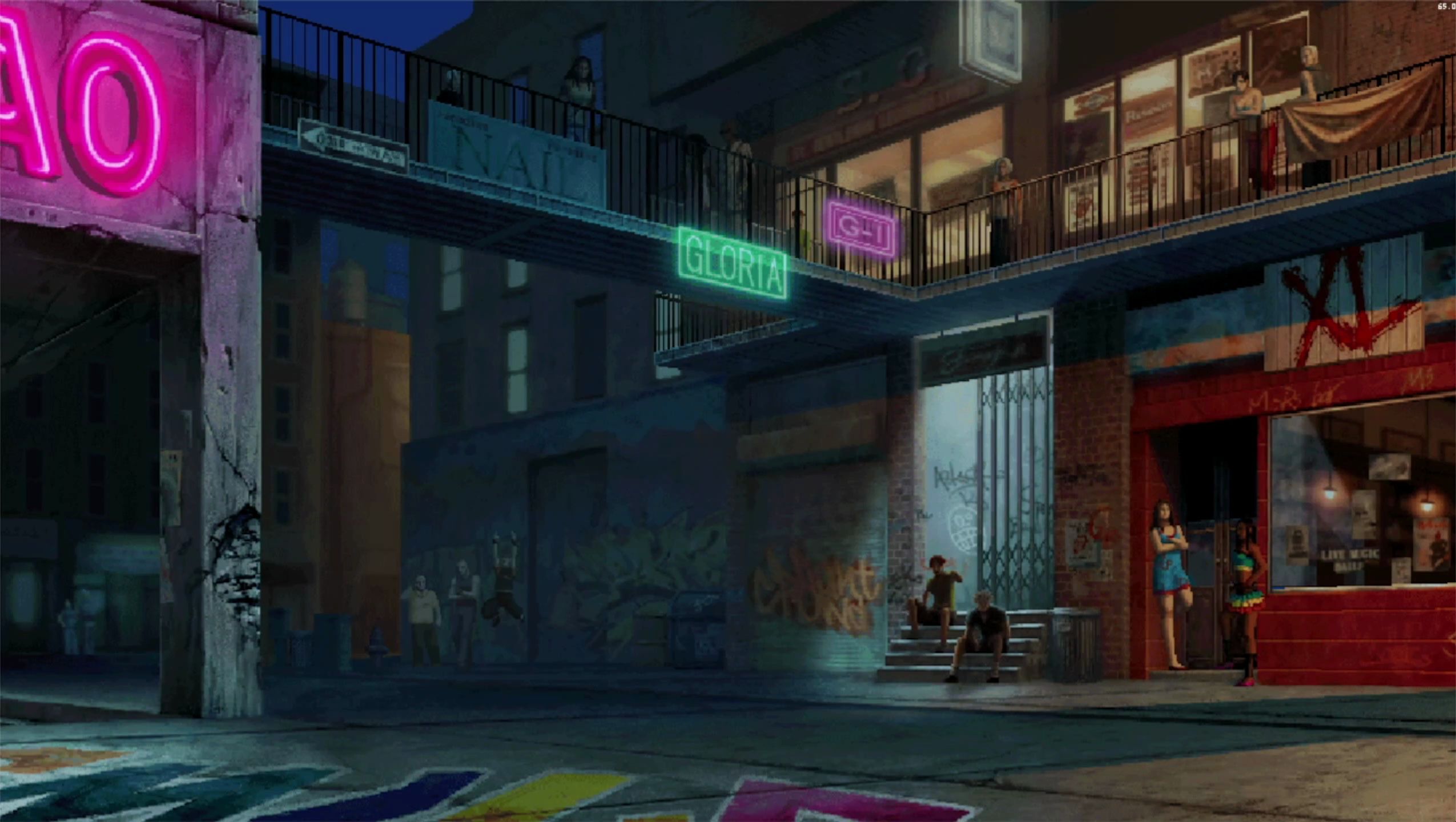 拳皇xi场景赏析