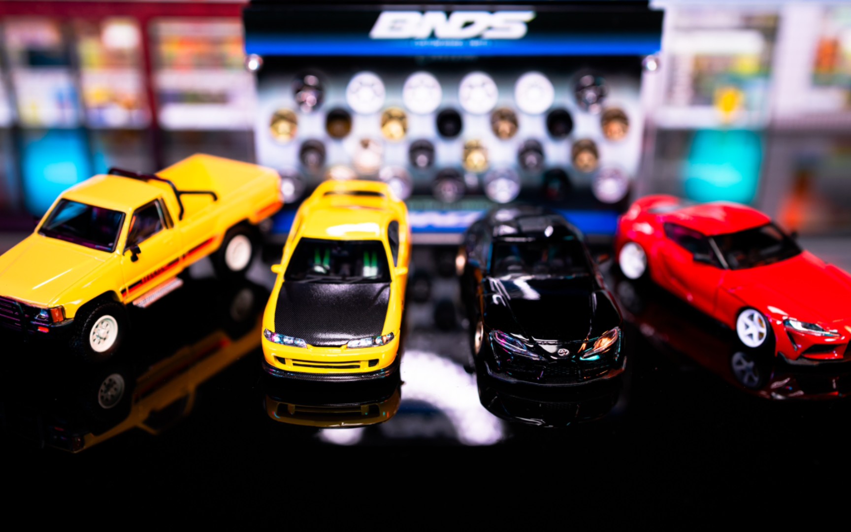 1/64小车电台【慢慢听,慢慢品】系列-na 本田 spoon dc2 树脂,hobby