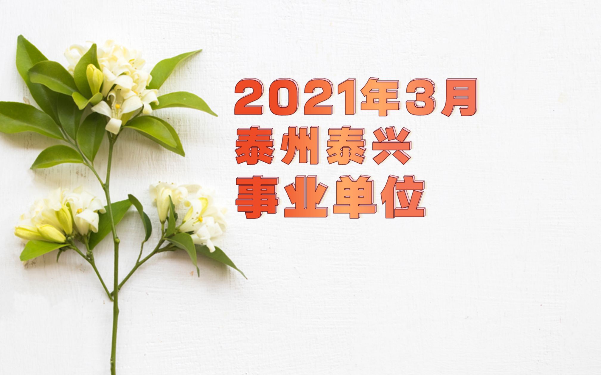 2021年3月泰州泰兴事业单位哔哩哔哩bilibili