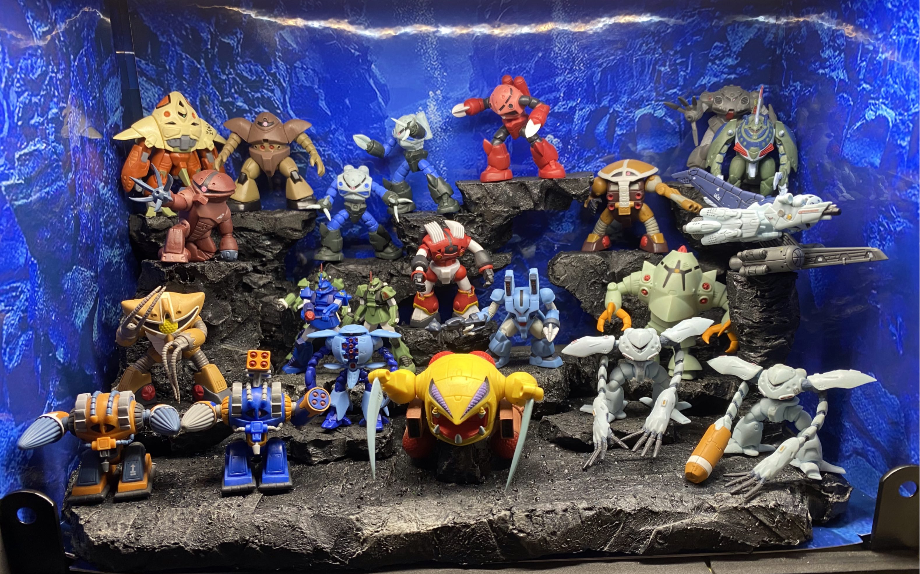 掌心中的高达-吉翁五花八门的水产,空怪(gc系列)