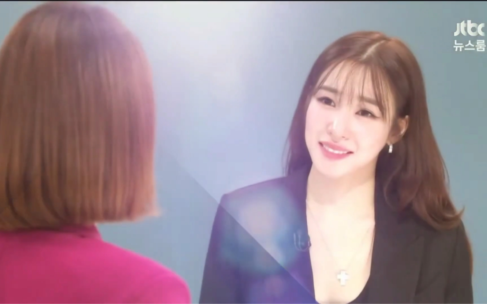 [图]【黄美英Tiffany】【中字】210626 JTBC Newsroom Interview Tiffany Cut