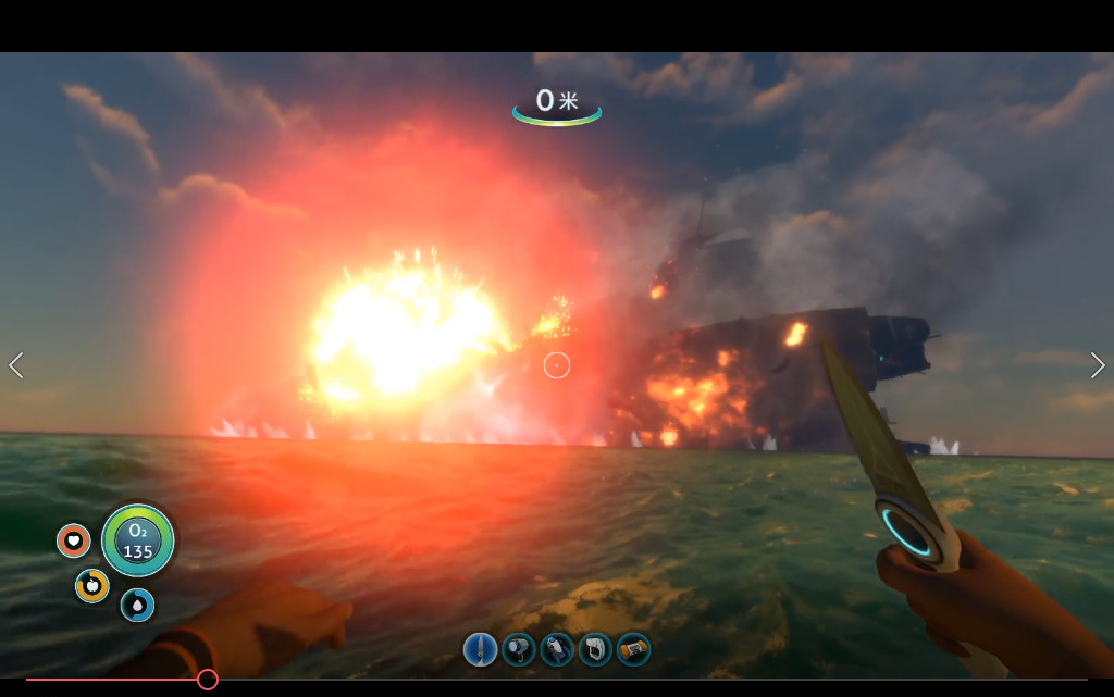 深海迷航生存实况15极光号爆炸