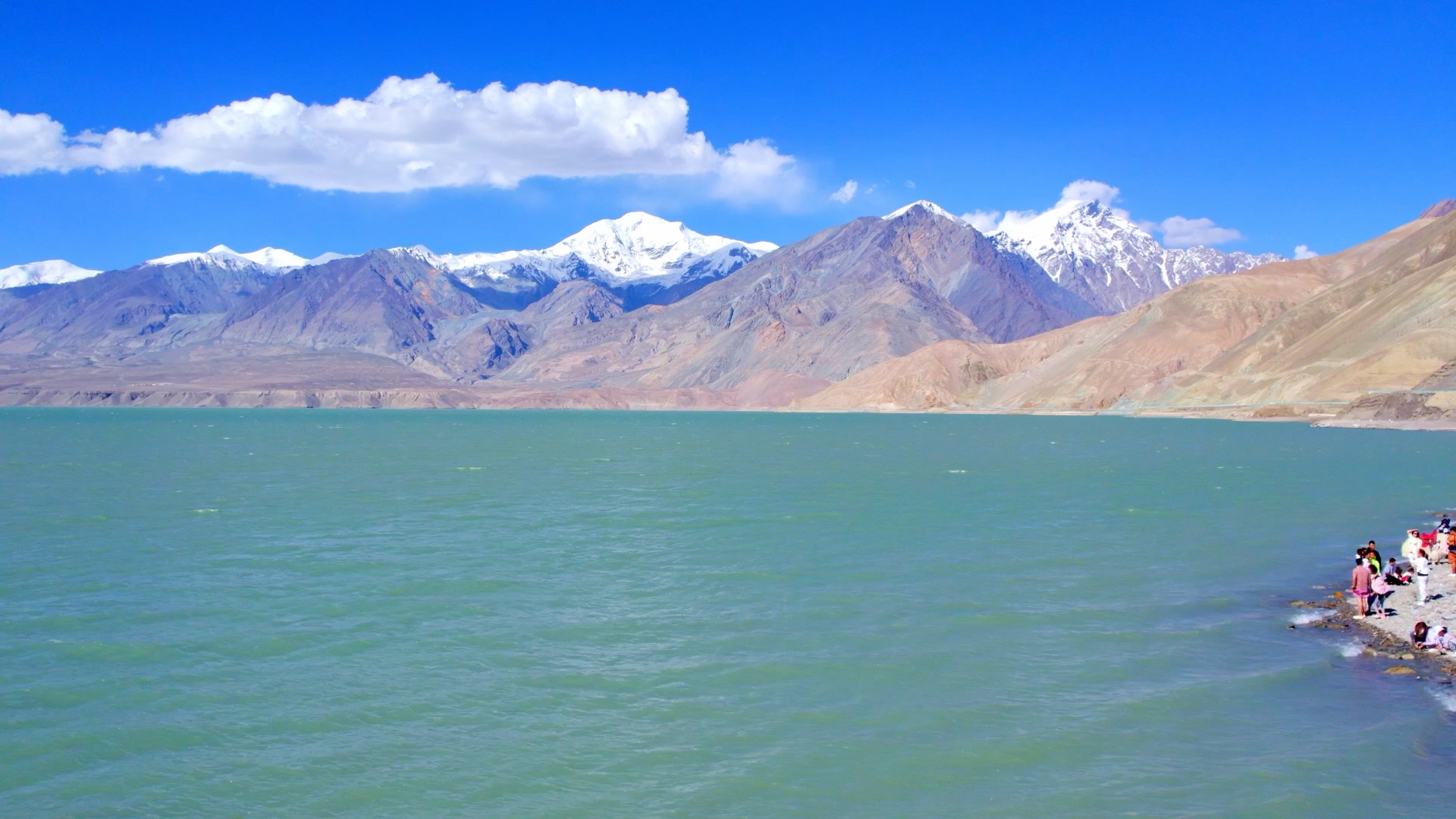 梦幻白沙湖,帕米尔高原上的蓝眼睛