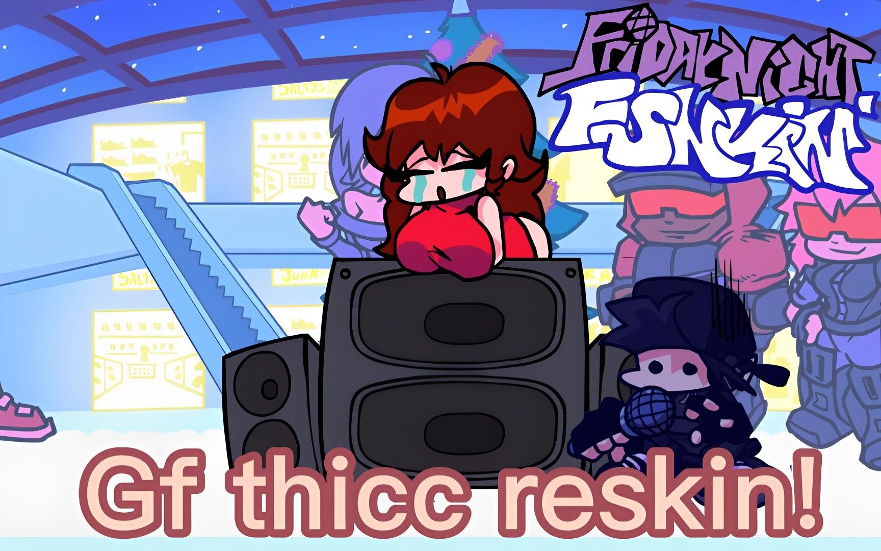 fnf 涩涩的gf贴图小更新 演示