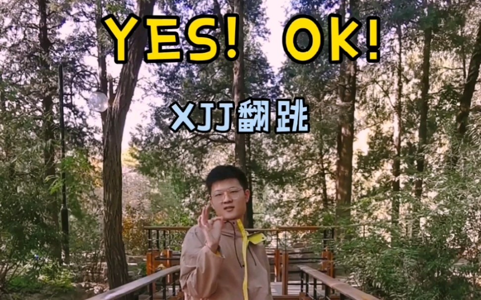 来看绝帅XJJ翻跳《YES!OK!》哔哩哔哩bilibili