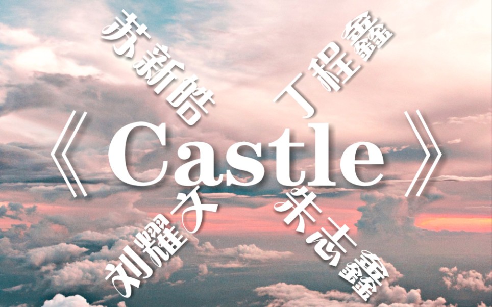 【刘耀文&丁程鑫&苏新皓&朱志鑫/双人舞混剪】《Castle》哔哩哔哩bilibili