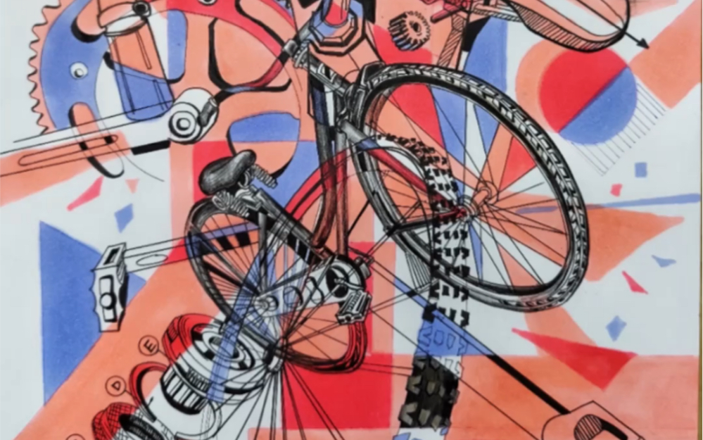 解构与重构 自行车图片