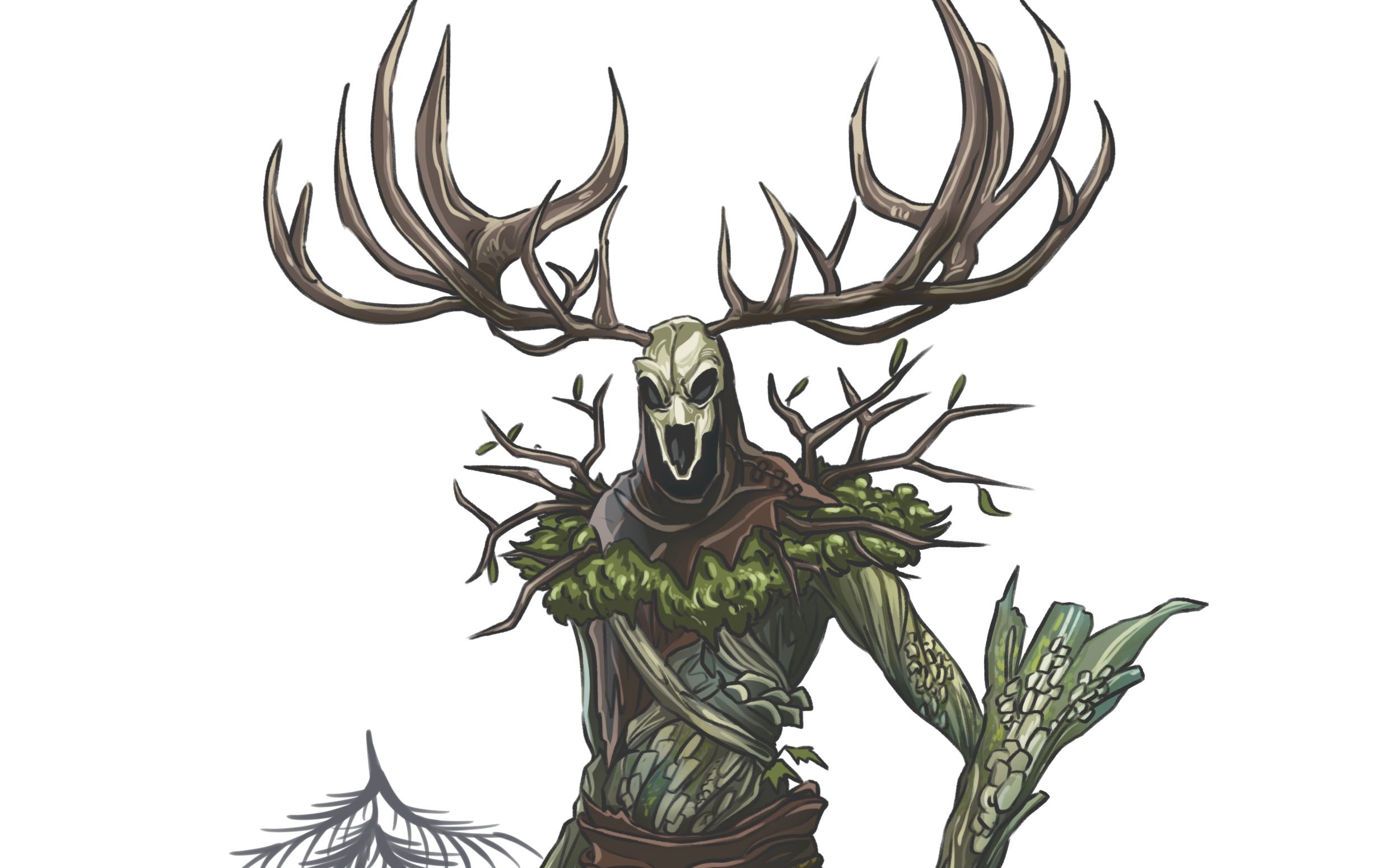 【procreate】鹿首精