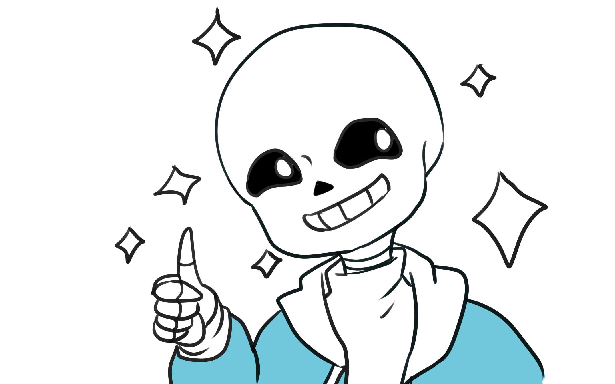 ut教你如何画sans