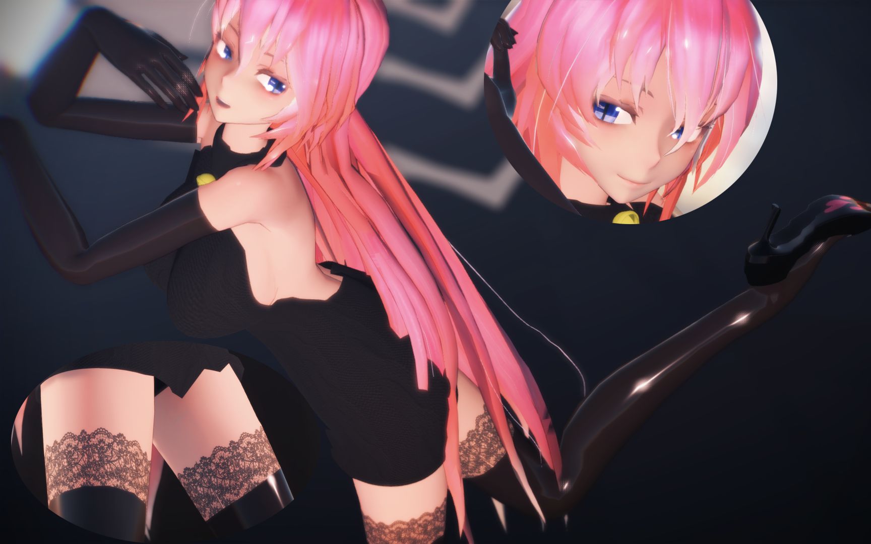 【MMD/露背毛衣】巡音:要与我共舞一支吗?——[A]ddiction哔哩哔哩bilibili