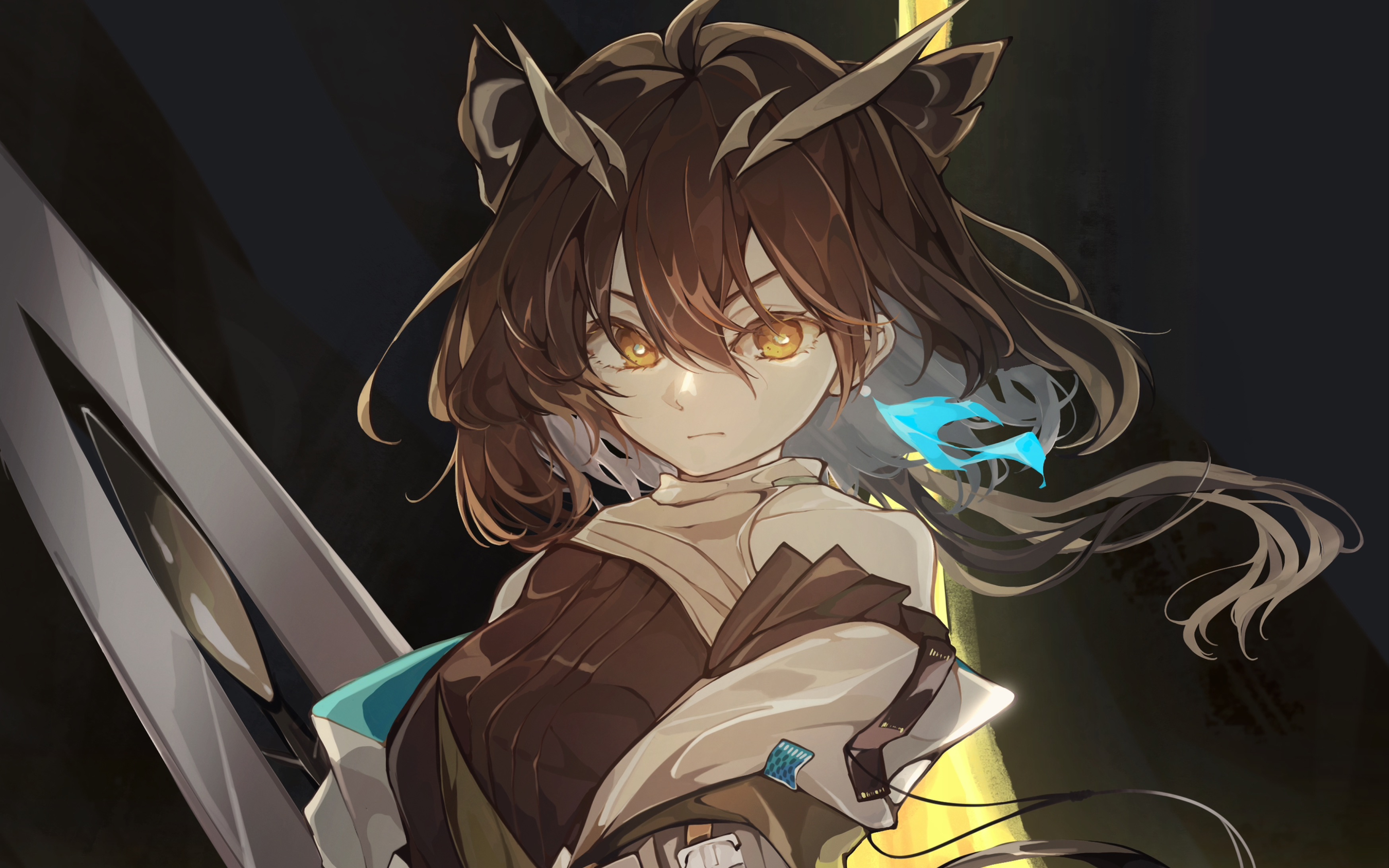 【明日方舟】羽翼 | 淬羽赫默【绘画过程】哔哩哔哩bilibili