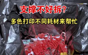 Download Video: 拓竹多色新玩法--不同耗材的特性互为支撑拆卸更简单