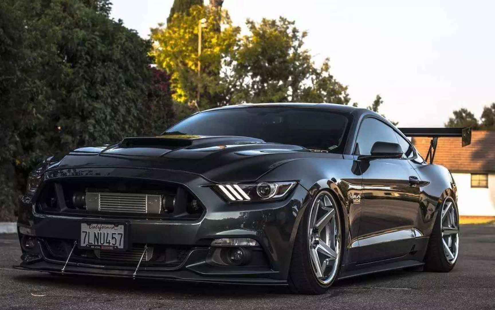 野马第 gt350r的第一次升星.