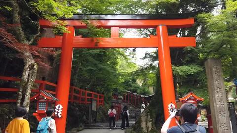 京都 贵船神社 流水素面 哔哩哔哩