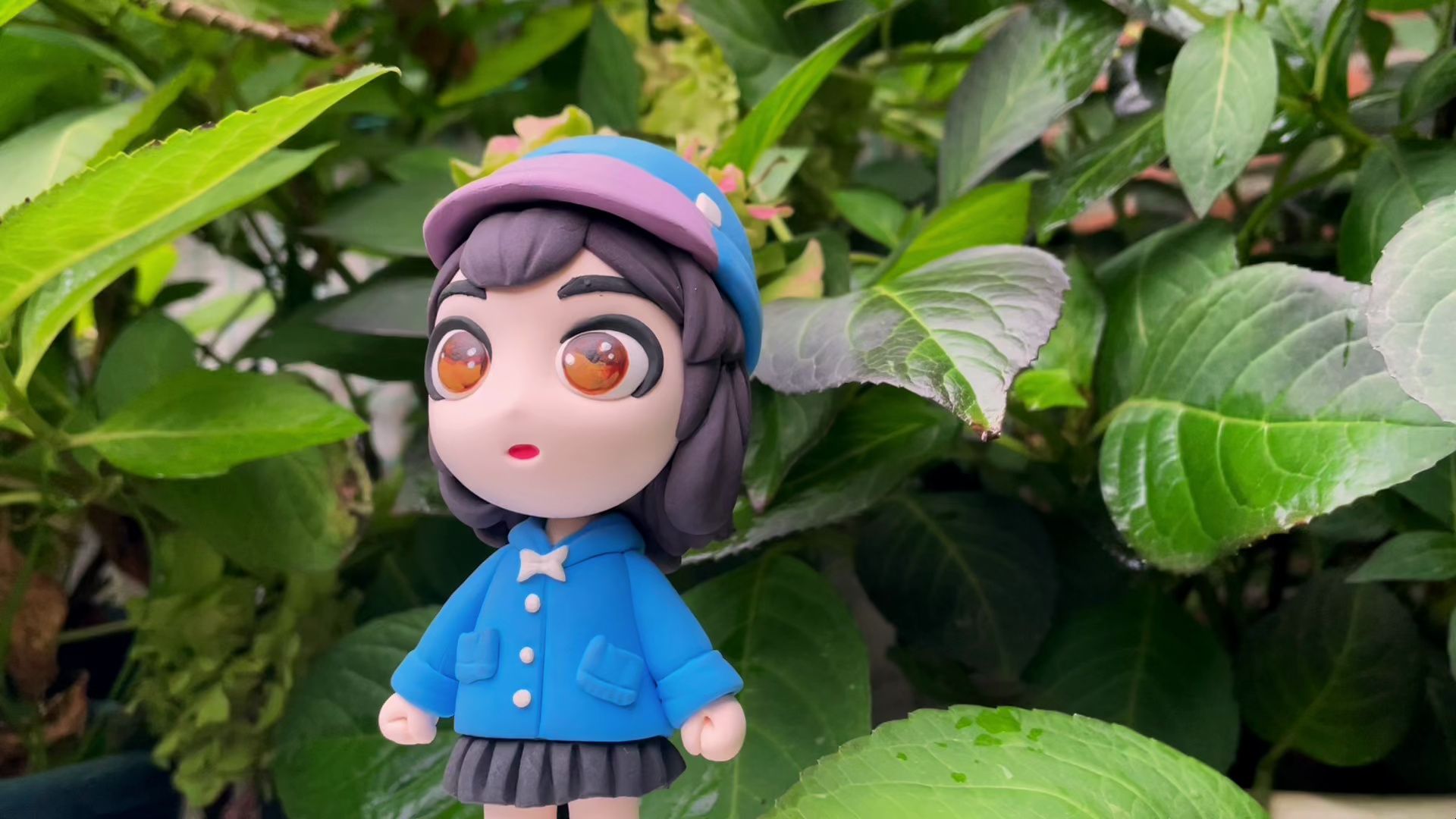【粘土教程】超轻黏土制作q版可爱邻家小女孩