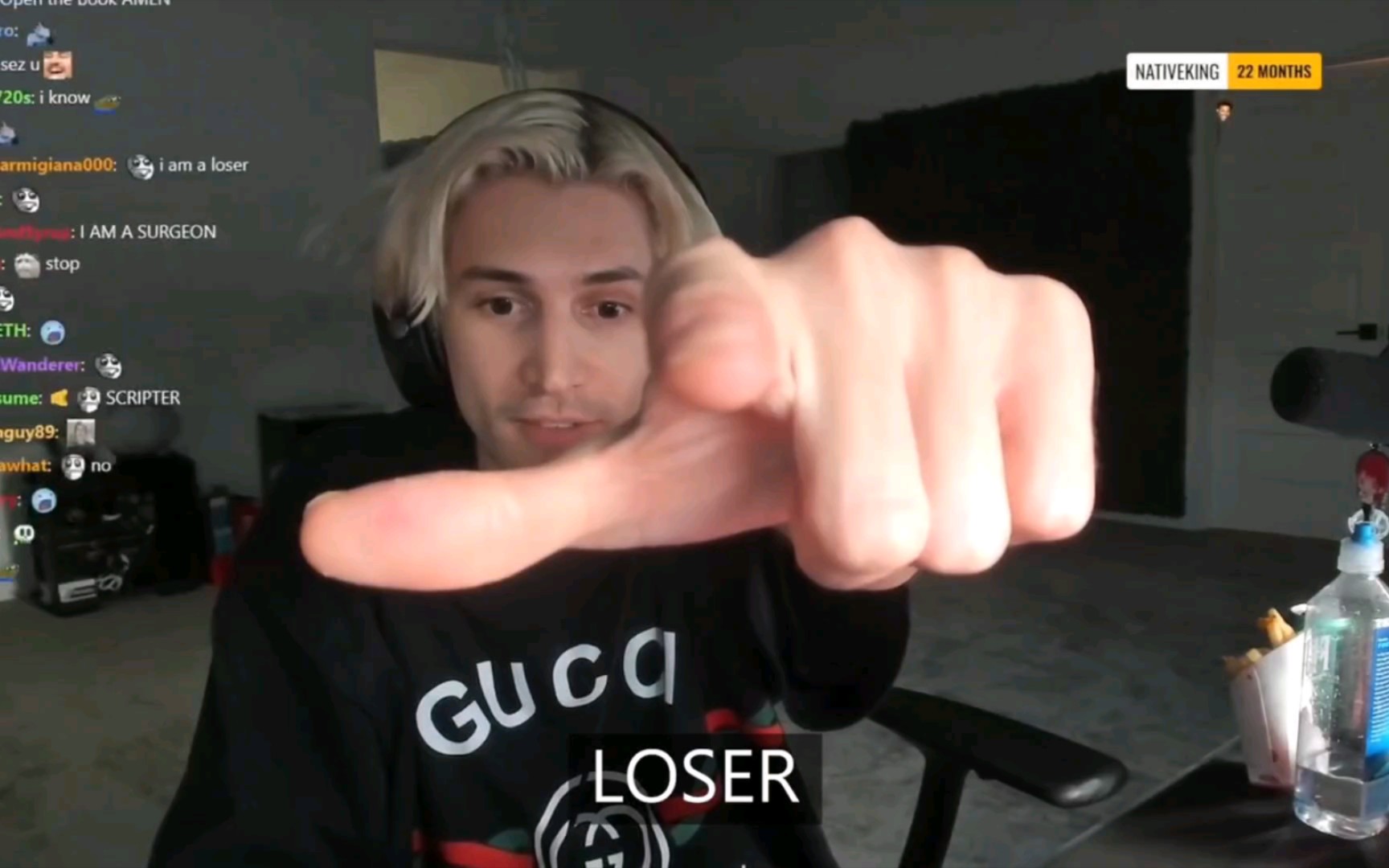 XQC认为你是个卢瑟剪辑